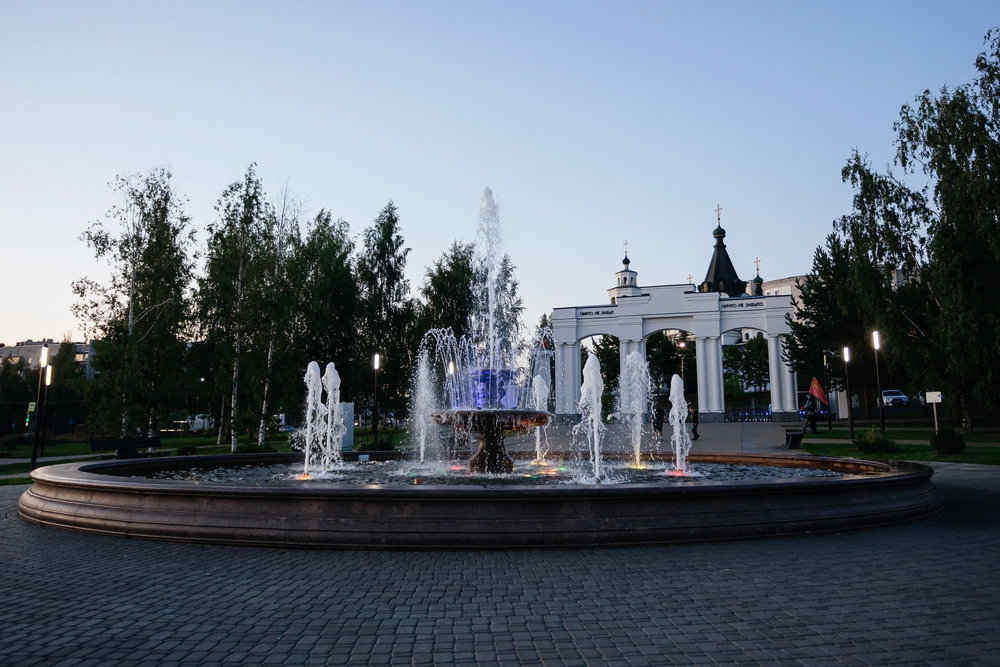Городские парки и скверы