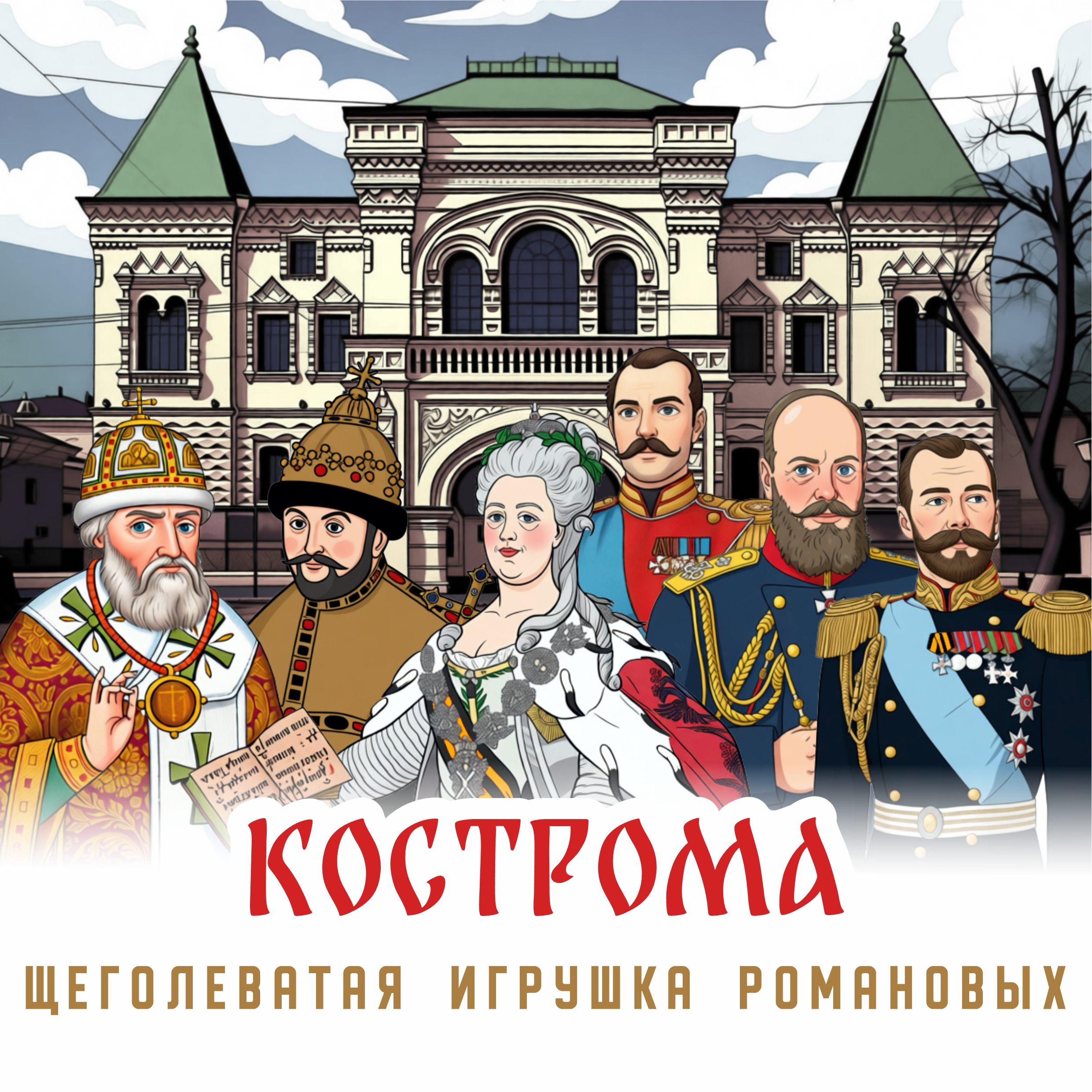 Кострома - щеголеватая игрушка Романовых