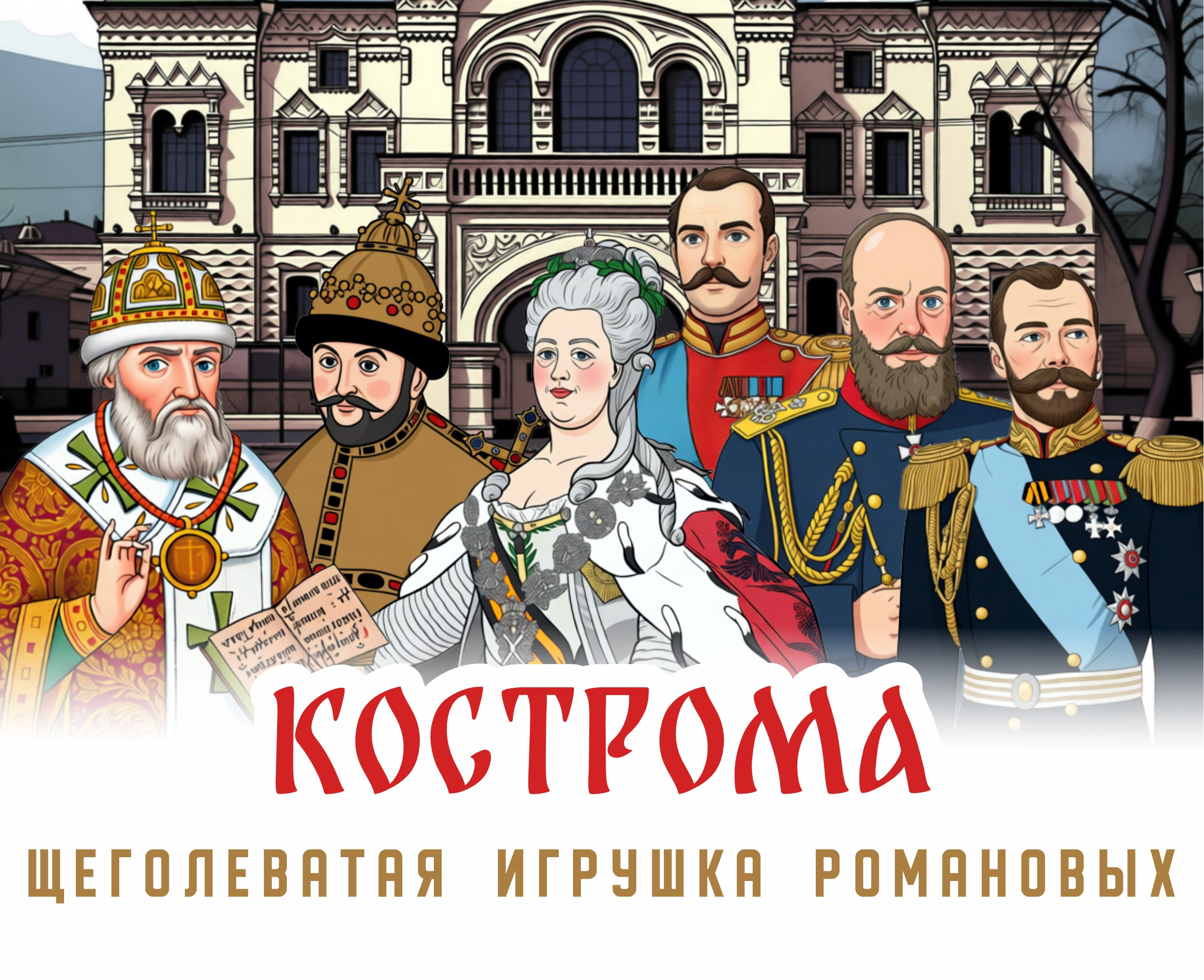 Кострома - щеголеватая игрушка Романовых