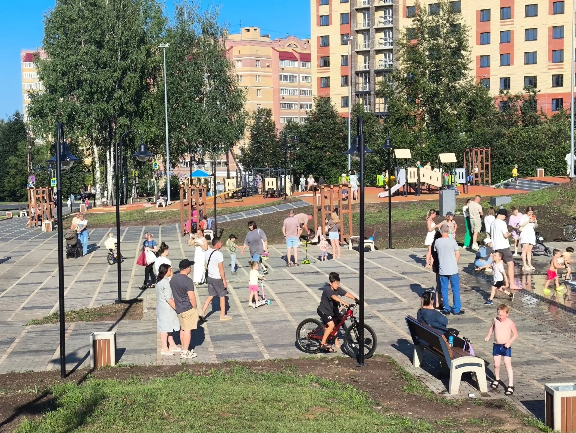 Городские парки и скверы